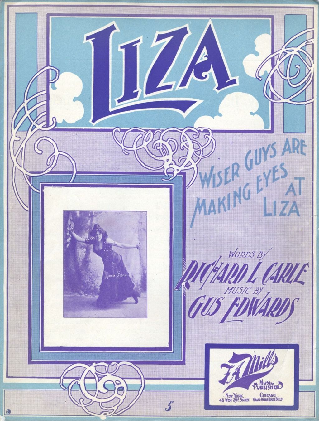 Miniature of Liza (Wiser Guys are Making Eyes at Liza)
