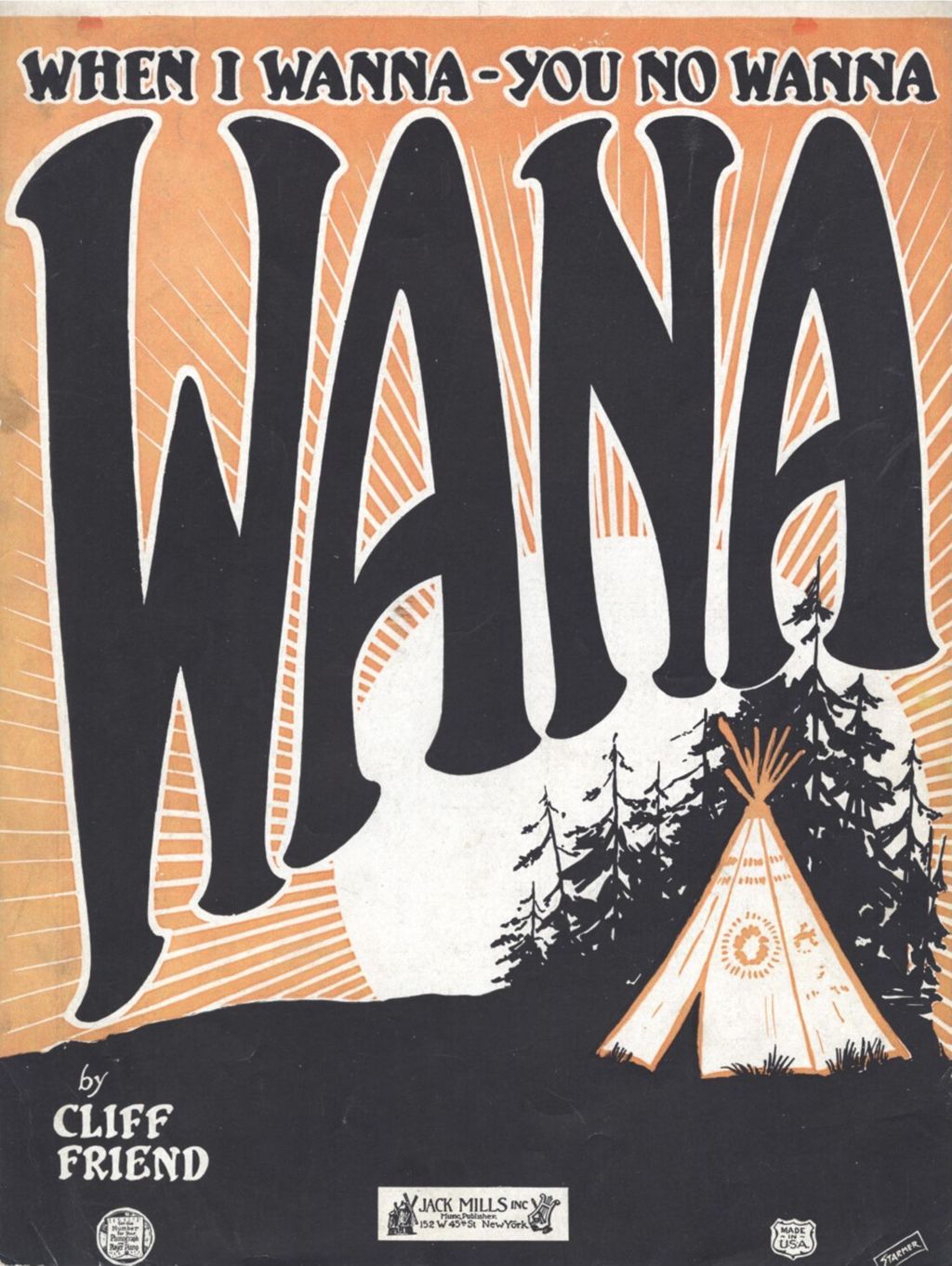 Wana (When I Wana - You No Wana)