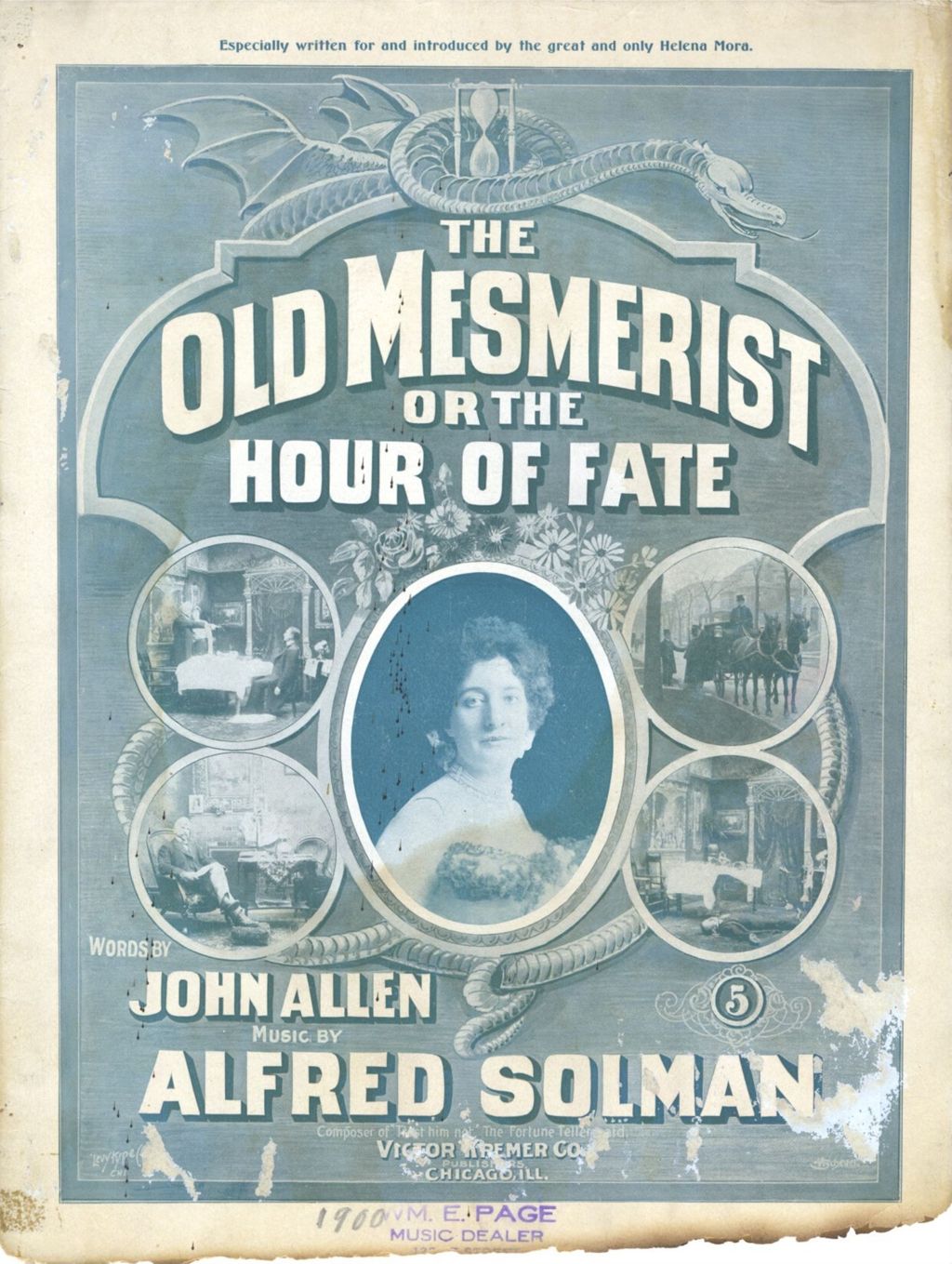 Miniature of Old Mesmerist (or the Hour of Fate)