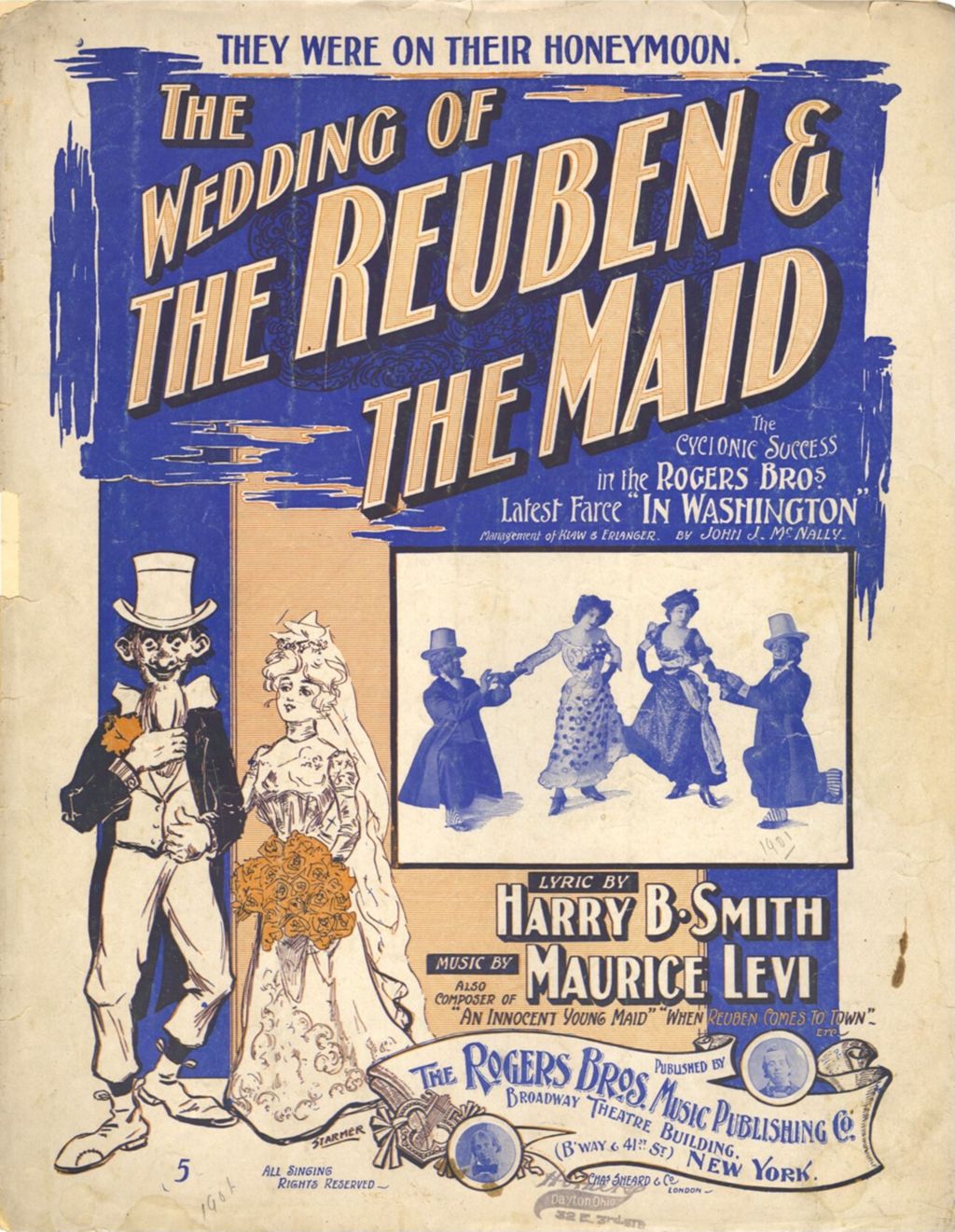 Wedding of the Reuben and the Maid, or, They were on their Honeymoon