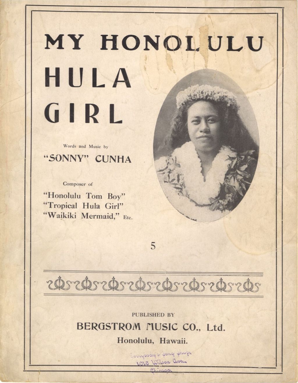 Miniature of My Honolulu Hula Girl