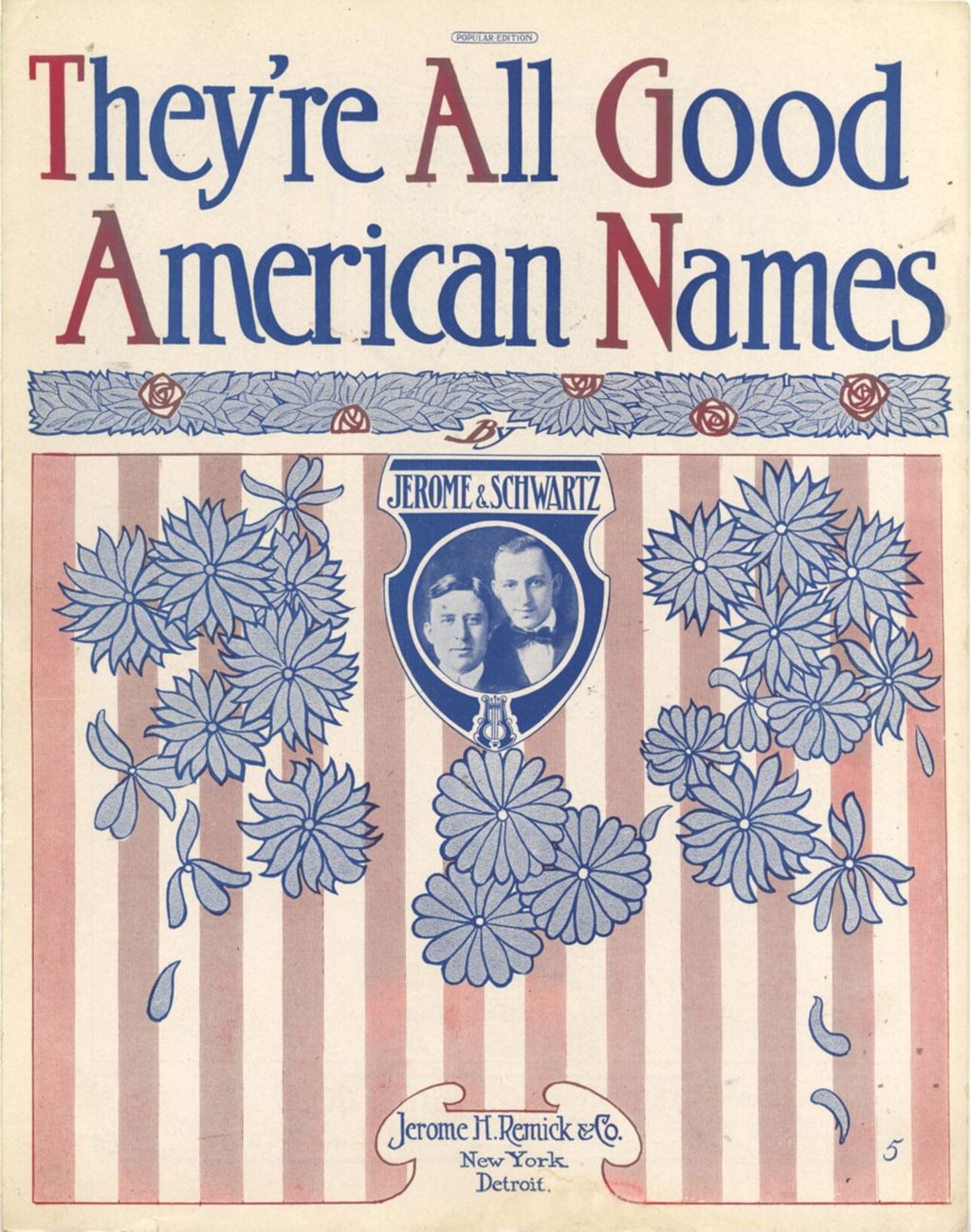 Miniature of They're all Good American Names