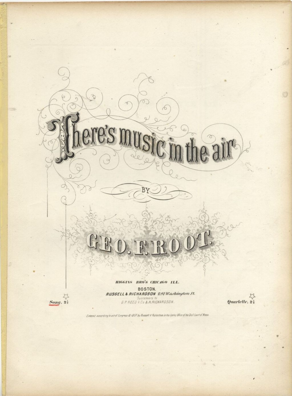 There's Music in the Air