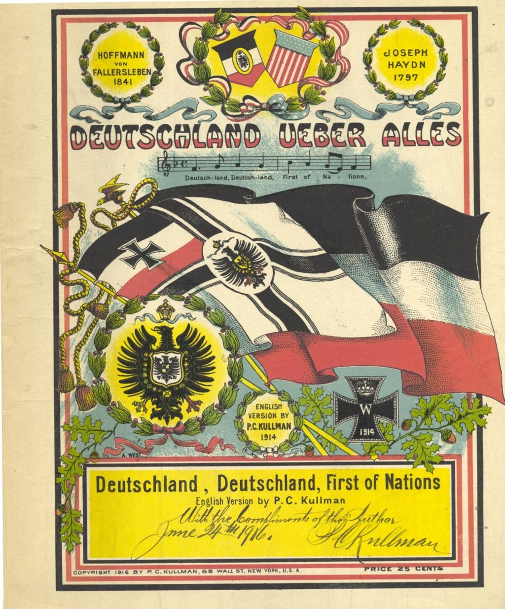 Miniature of Deutschland, Deutschland, First of Nations (Deutschland Ueber Alles)