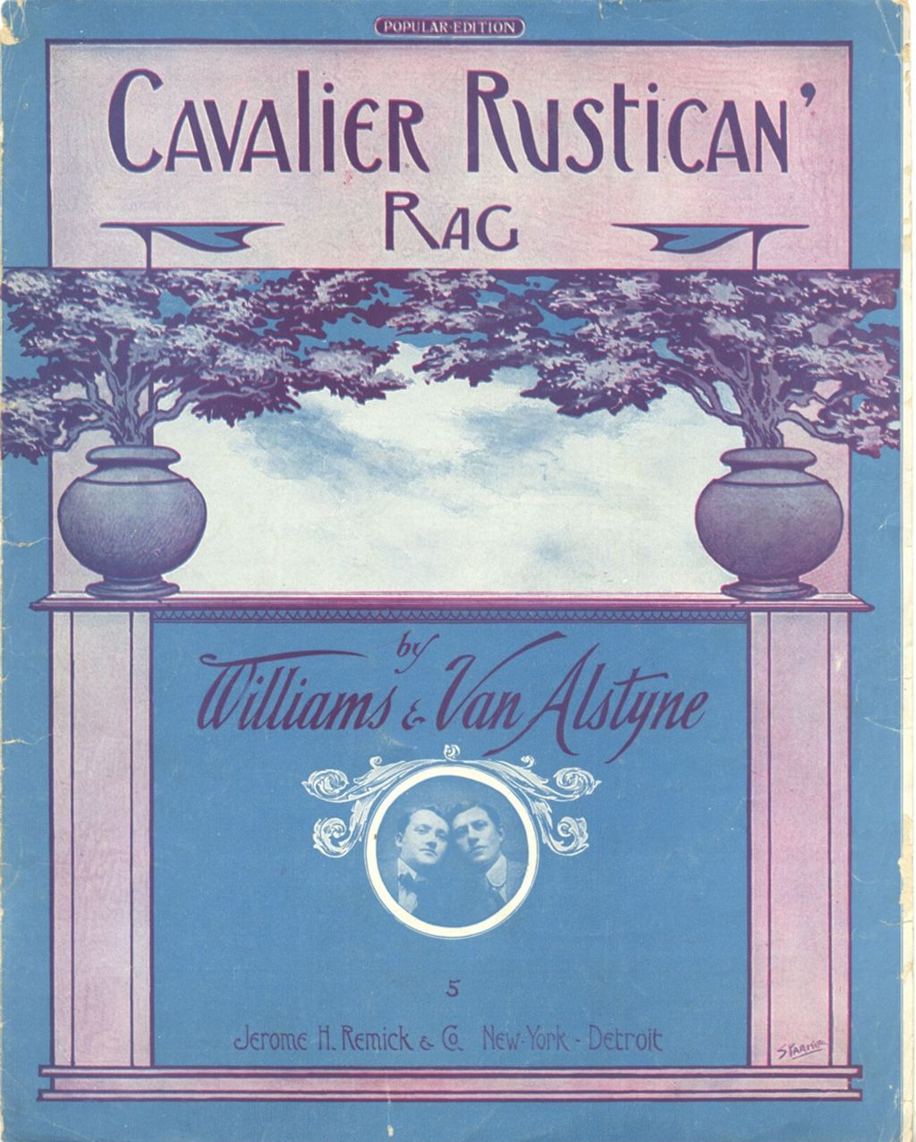 Miniature of Cavalier' Rustican' Rag