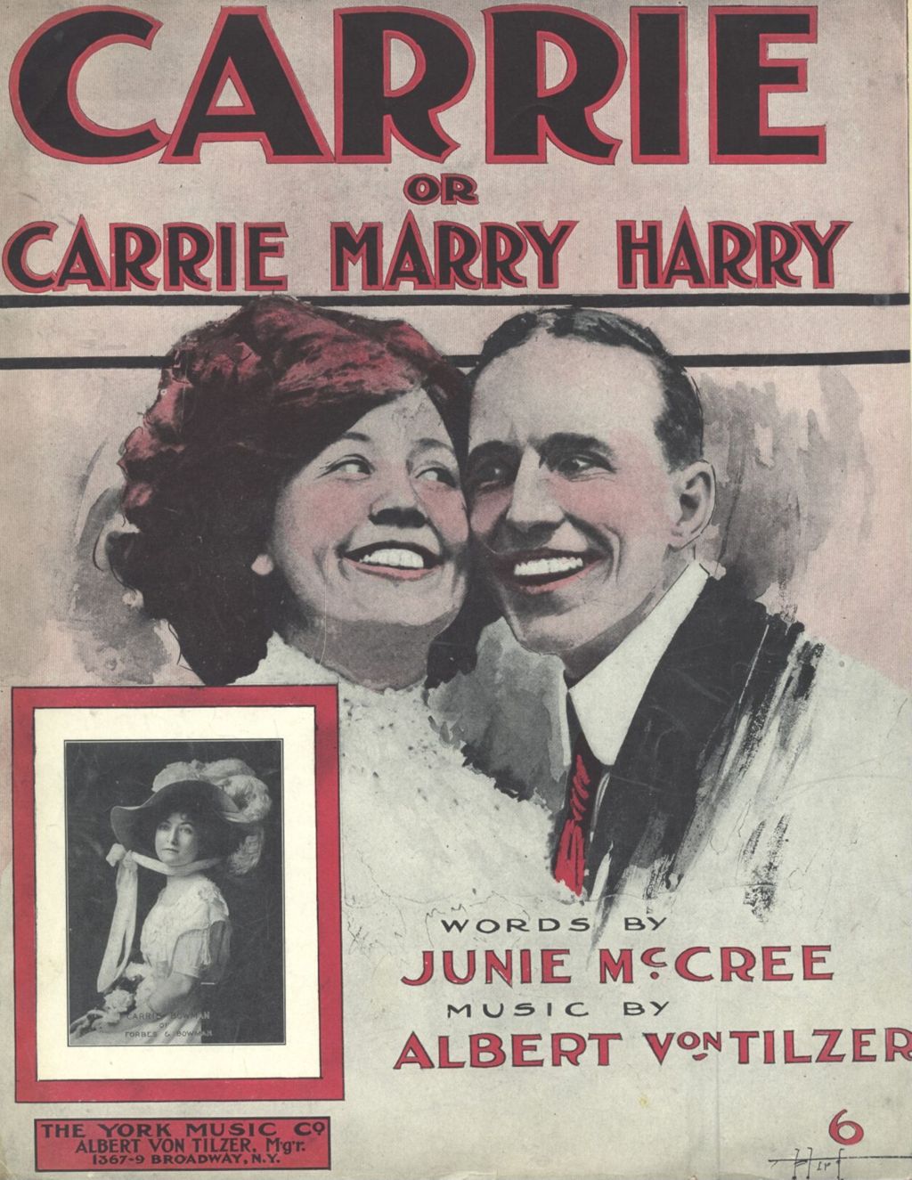 Miniature of Carrie, or, Carrie Marry Harry