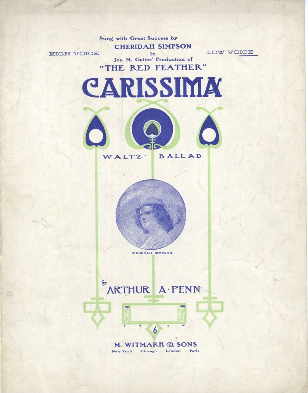 Miniature of Carissima
