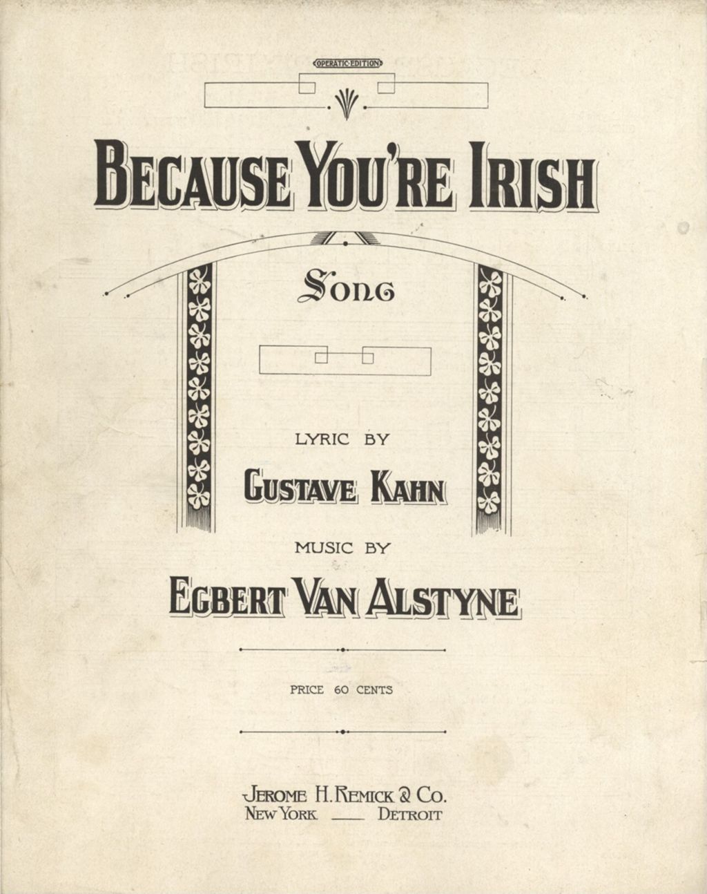 Because You're Irish
