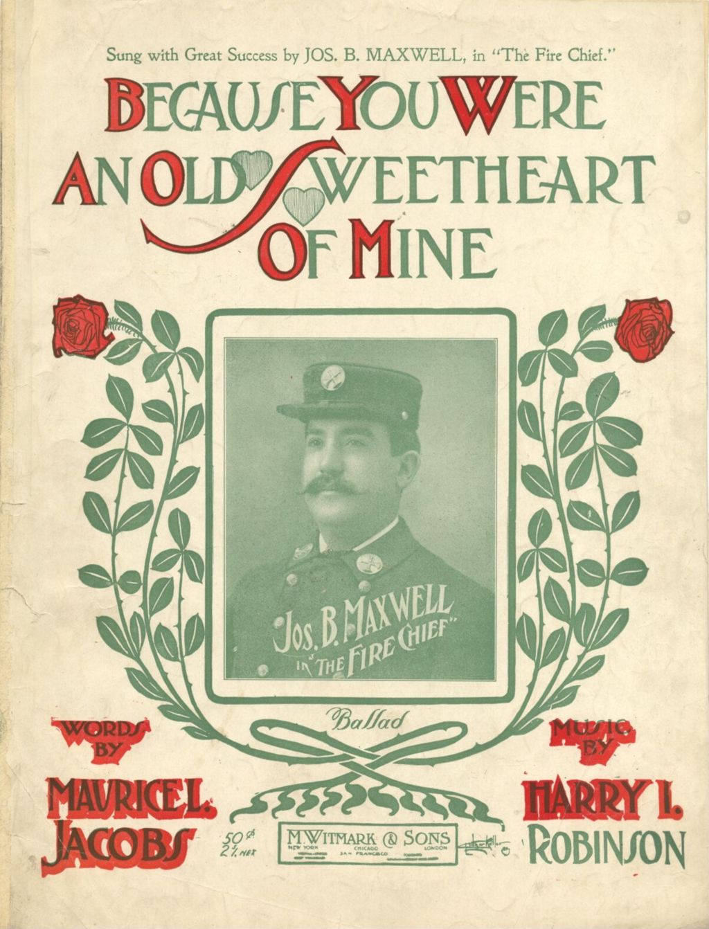 Miniature of Because You Were An Old Sweetheart of Mine