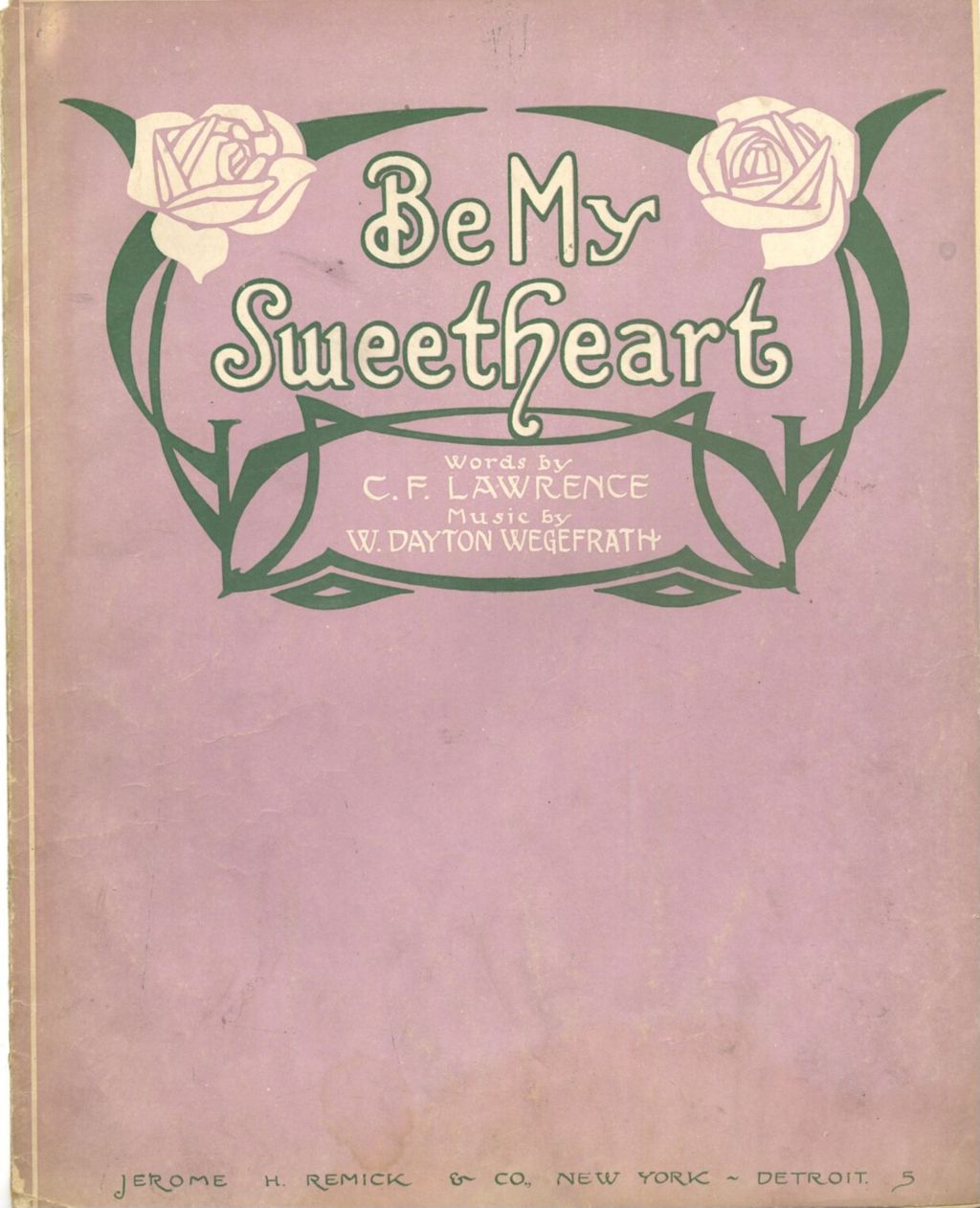Miniature of Be My Sweetheart