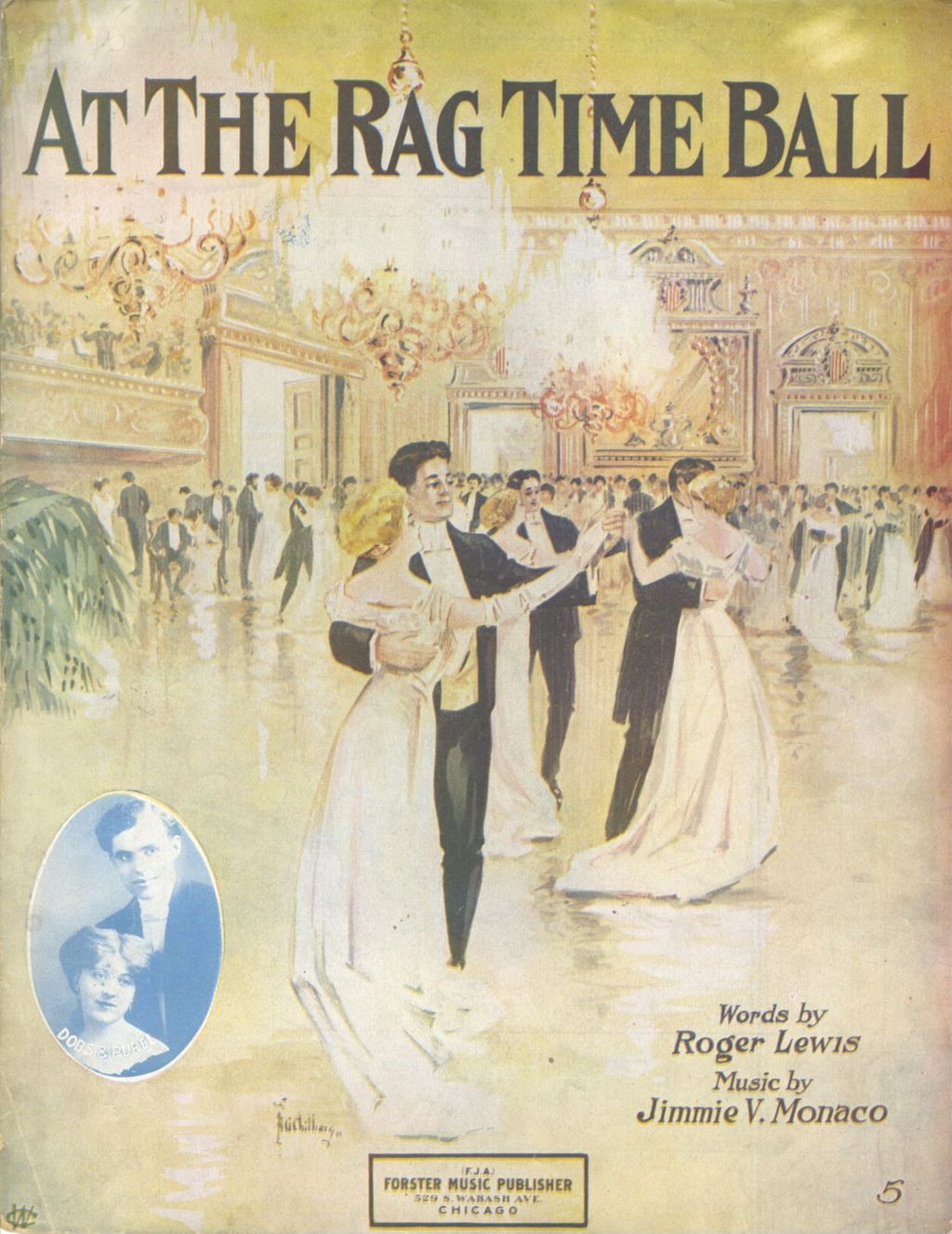Miniature of At The Rag Time Ball