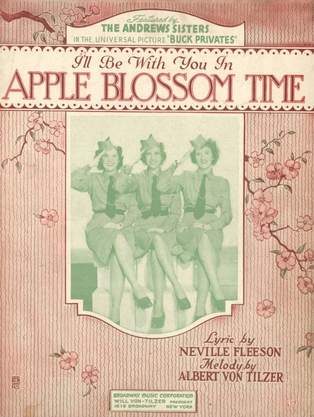 I'll Be with You In Apple Blossom Time