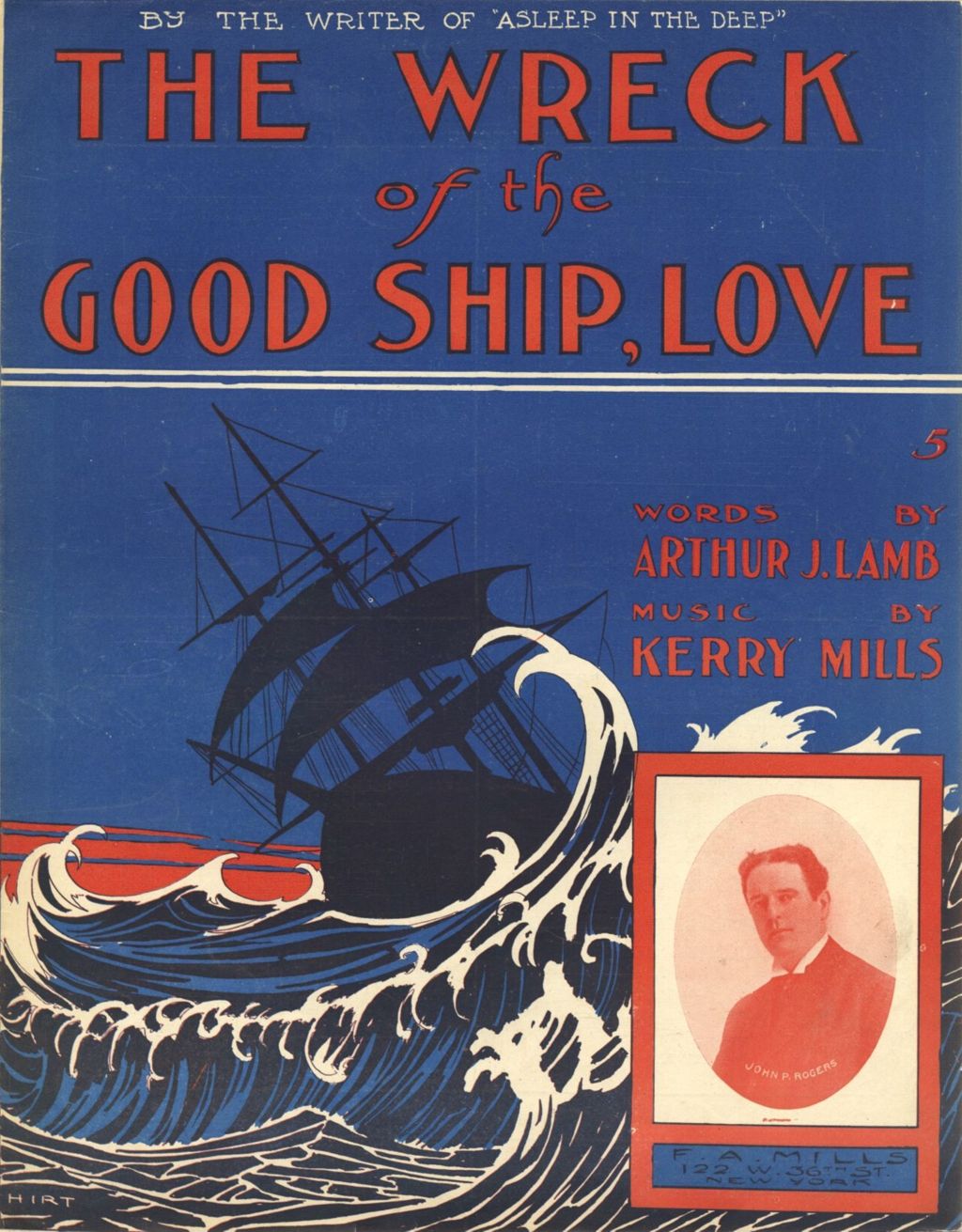 Miniature of Wreck of the Good Ship, Love (A Song of Love and the Sea)
