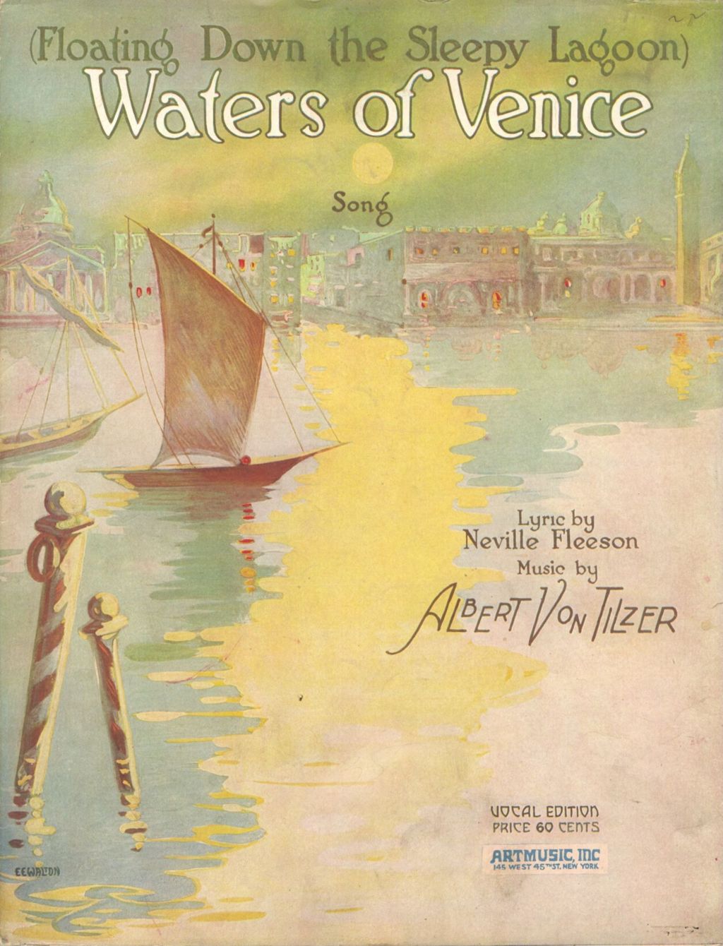 Miniature of Waters of Venice (Floating Down the Sleepy Lagoon)