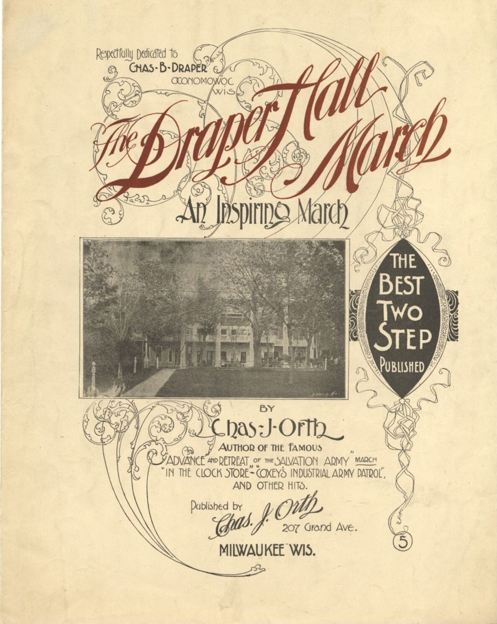 Miniature of Draper Hall March (Two Step)