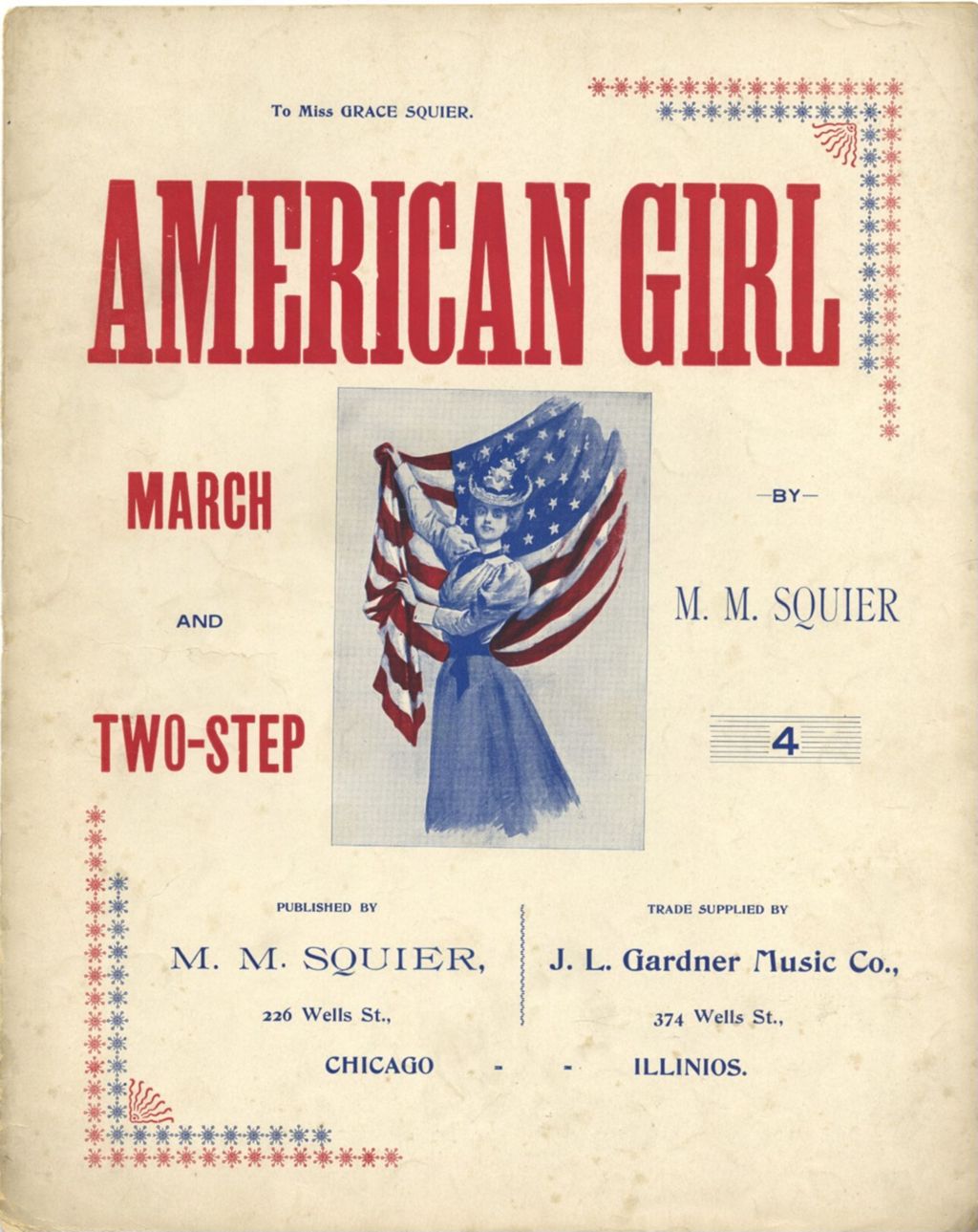 Miniature of American Girl March (Two-Step)