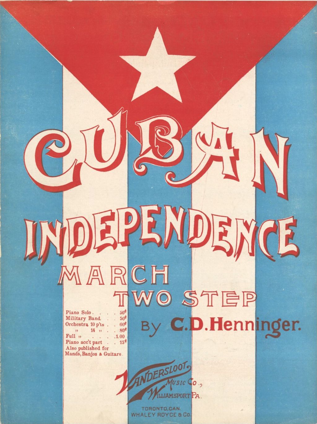 Cuban Independence (March and Two Step)