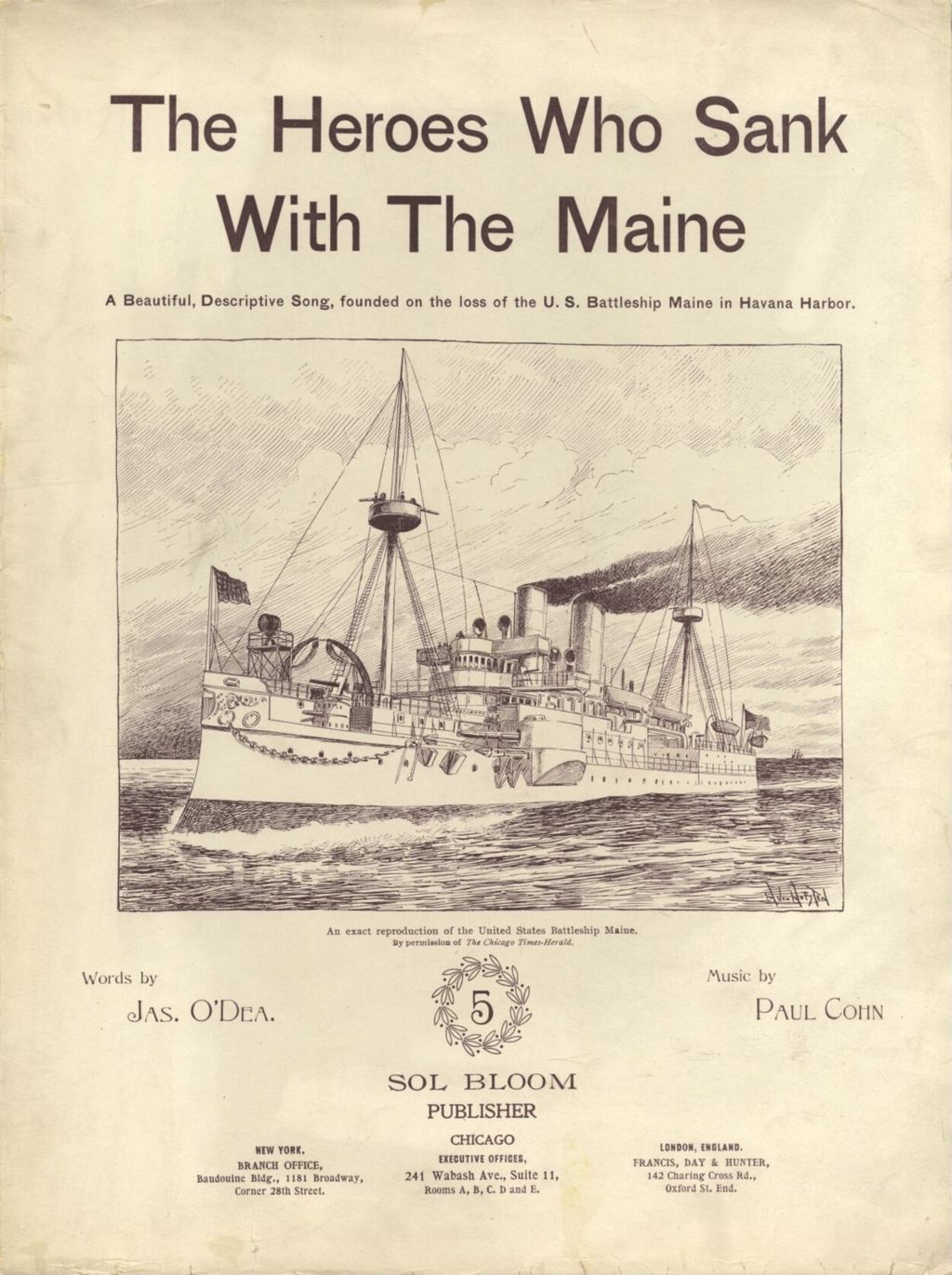 Miniature of Heroes Who Sank With the Maine