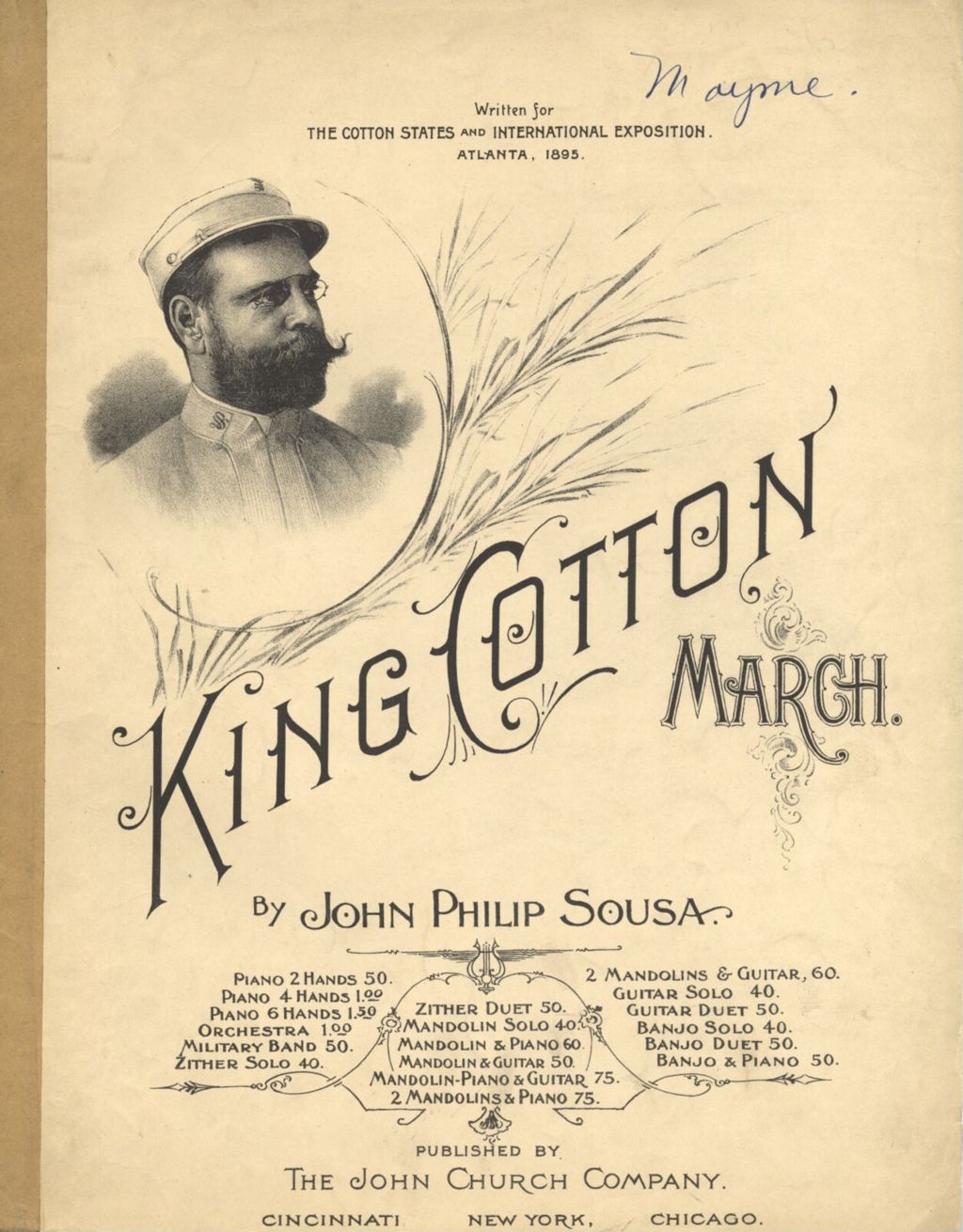 Miniature of King Cotton (March)