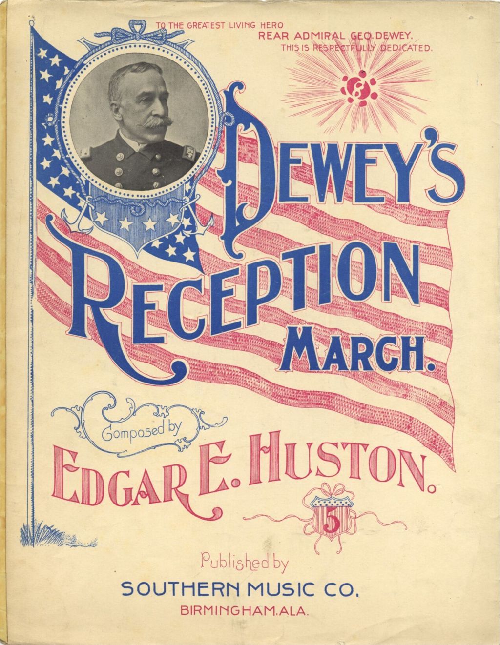 Miniature of Dewey's Reception March