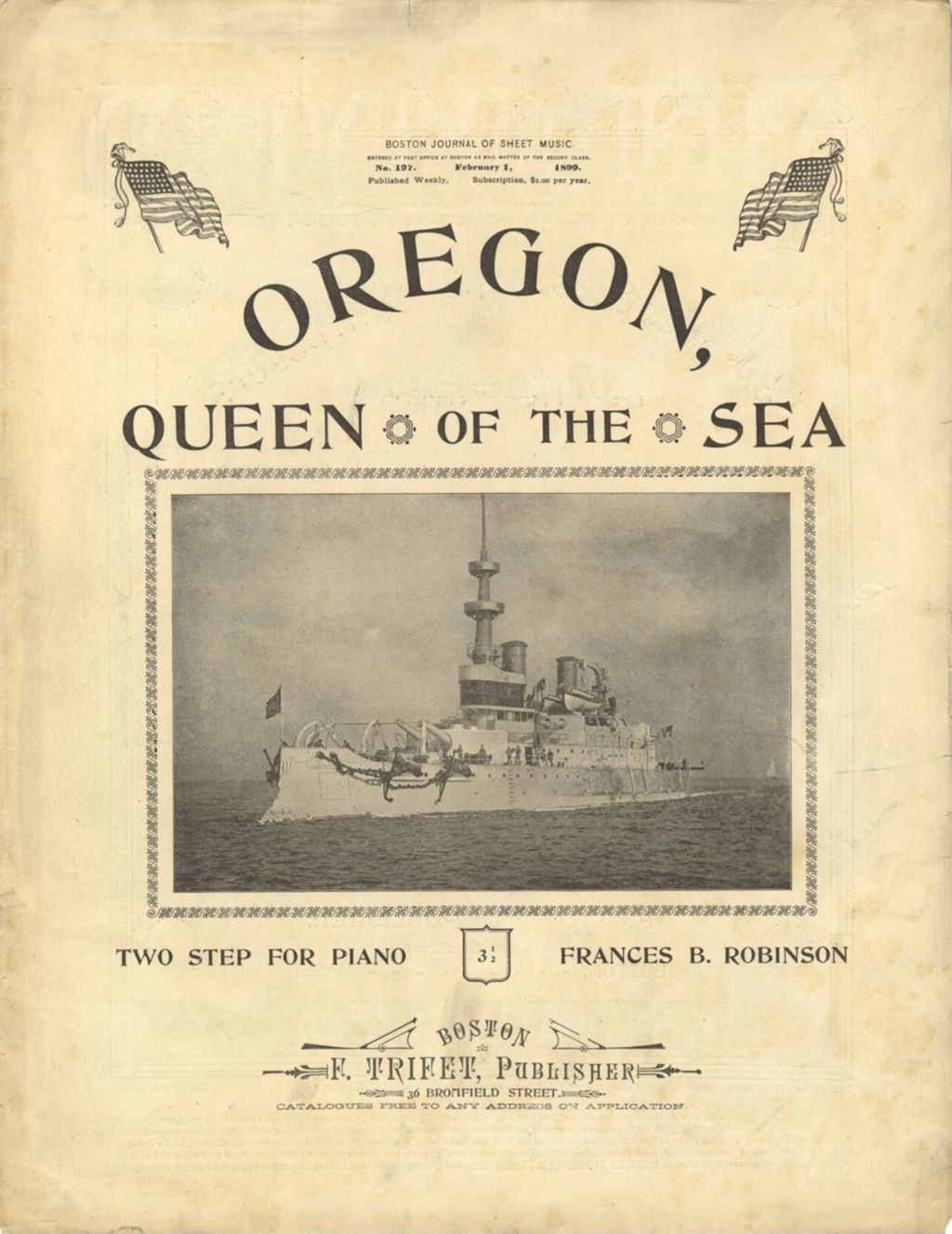 Oregon, Queen of the Sea (Two Step)