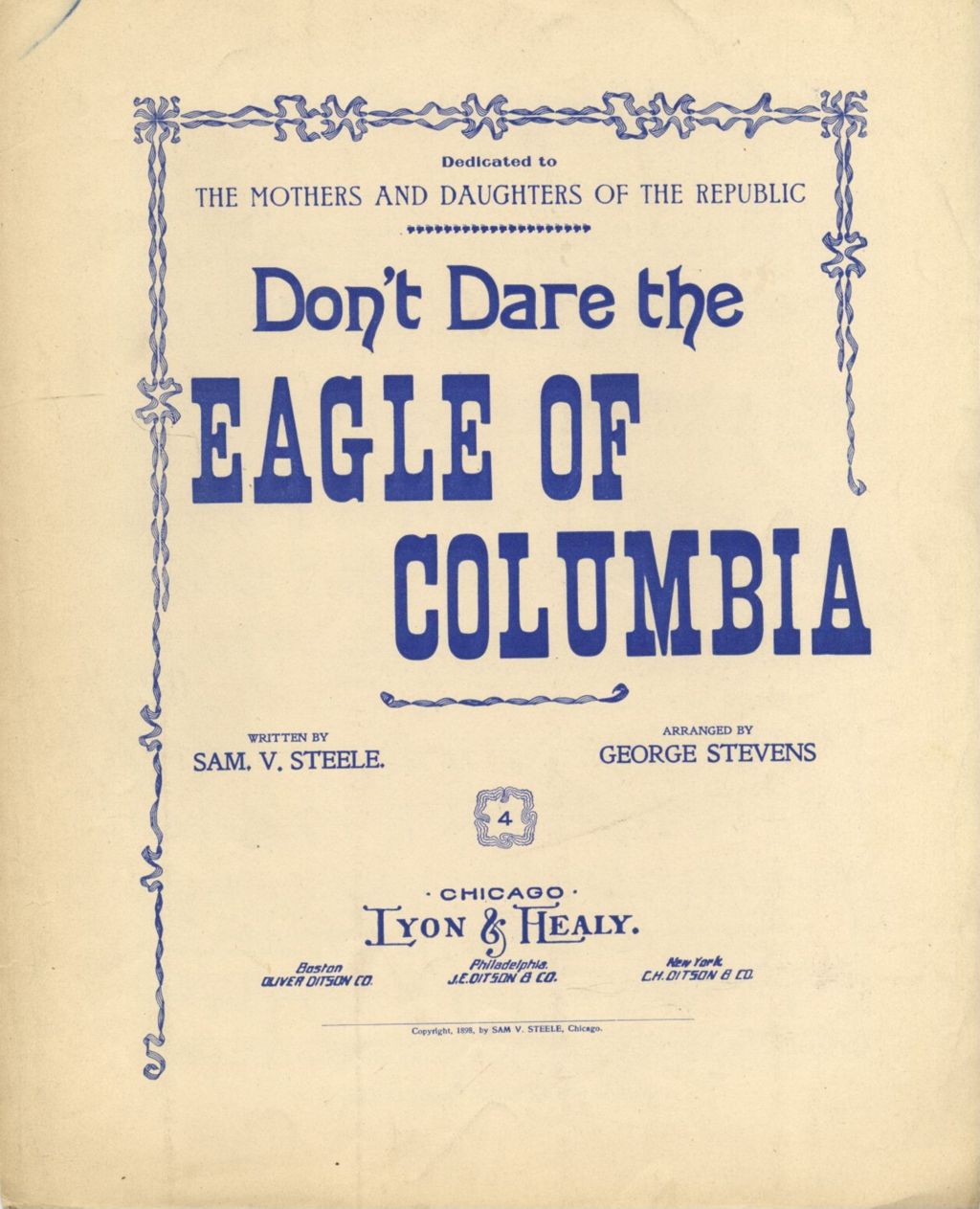Miniature of Don't Dare the Eagle of Columbia