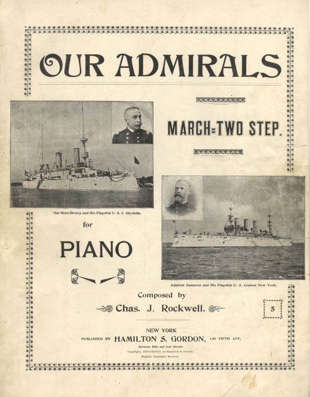 Miniature of Our Admirals (March and Two Step)