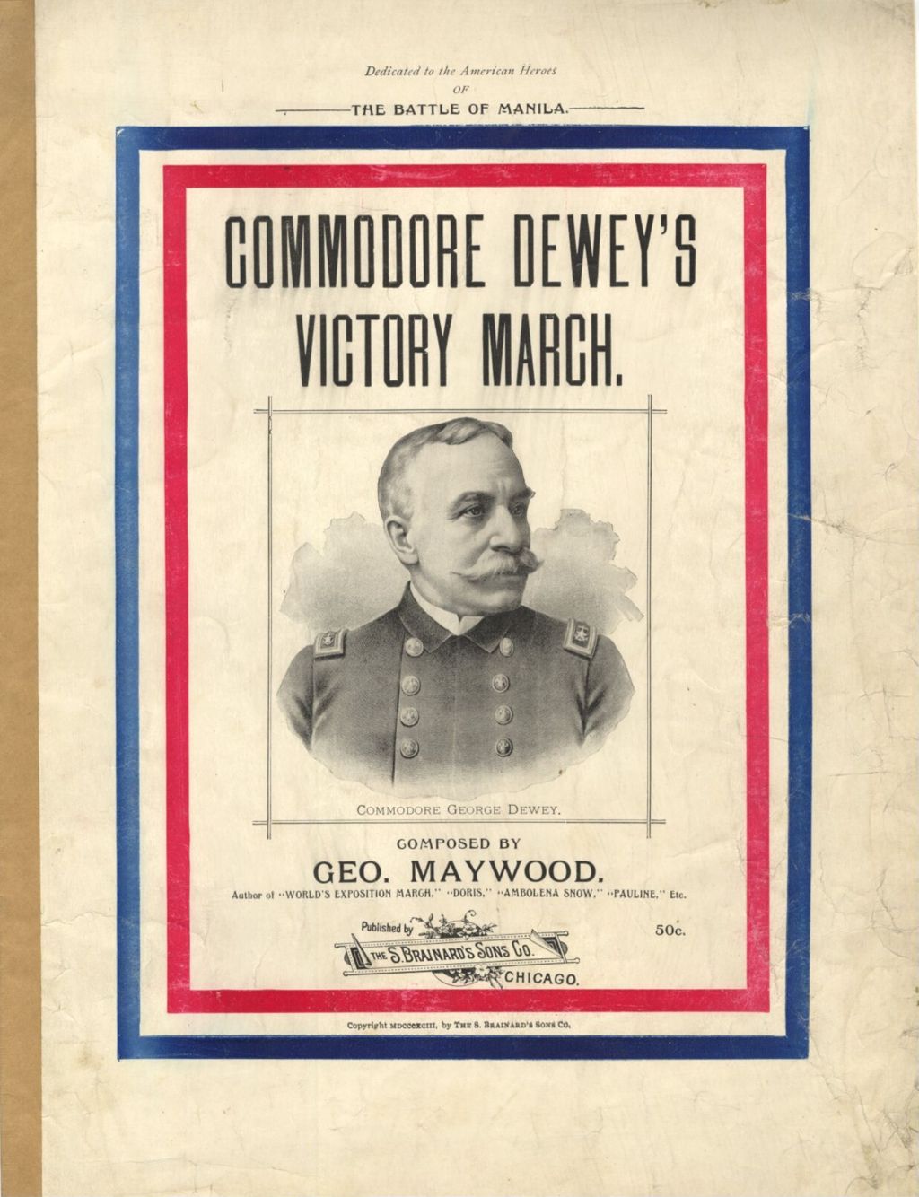 Miniature of Commodore Dewey's Victory March