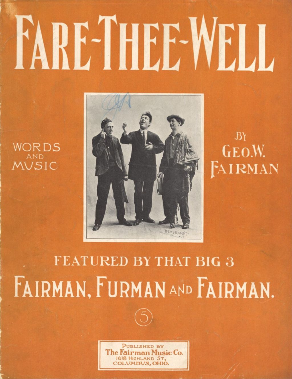 Miniature of Fare-Thee-Well