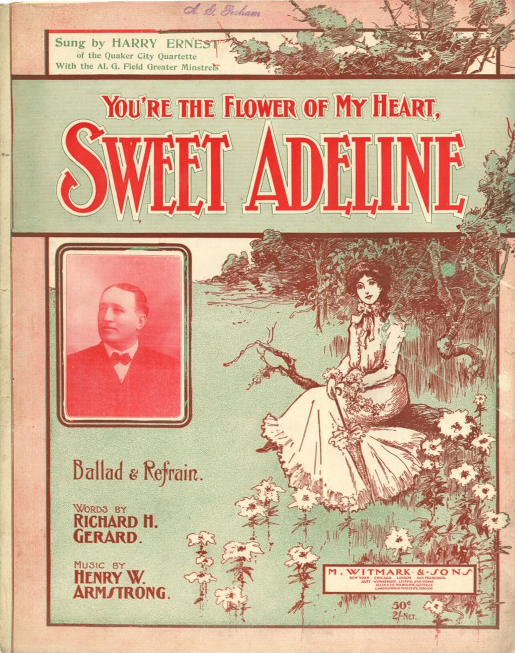 Miniature of You're the Flower of My Heart, Sweet Adeline