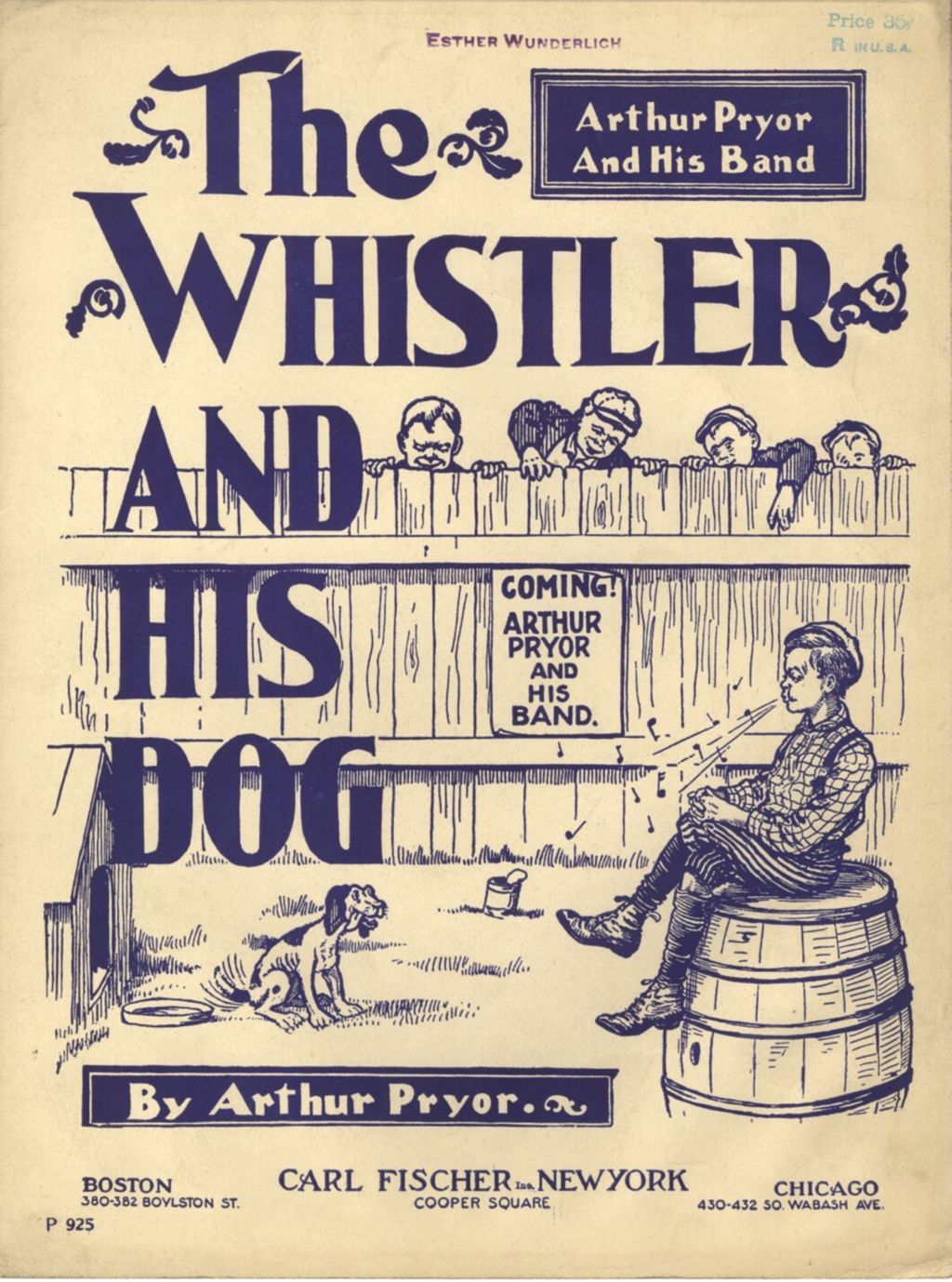 Whistler and his Dog