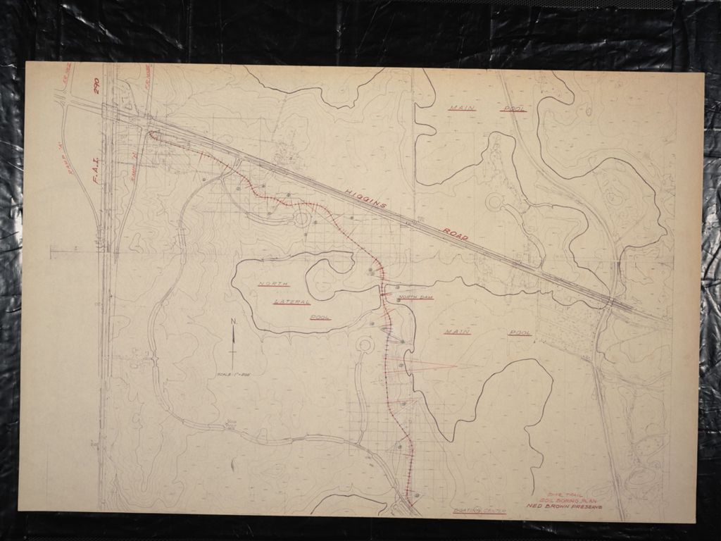 Miniature of Ned Brown Preserve, Bicycle Trail, scale: not noted