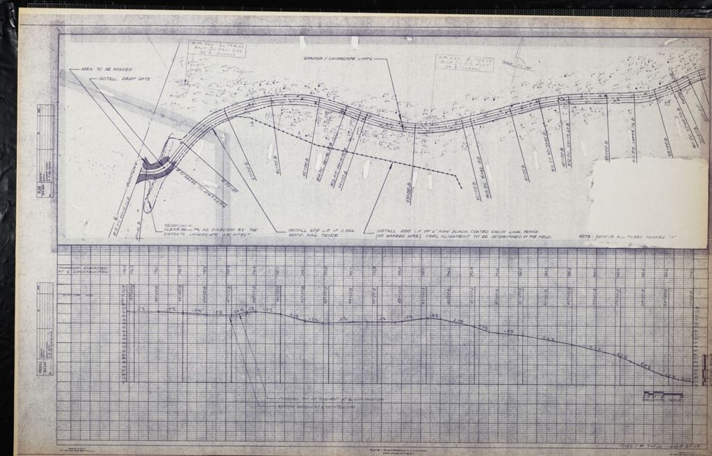 Miniature of Deer Grove, Bicycle Trail, scale: horiz. 1 in. = 40 ft; vert. 1 in. =approximately 5 ft