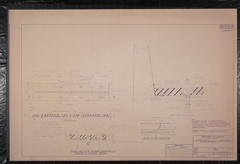 Miniature of Lake Cook Road; Plans for Proposed County Highway; Bidding Plans; scale: not noted