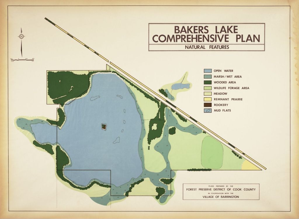 Miniature of Bakers Lake Development Plan, Natural Features
