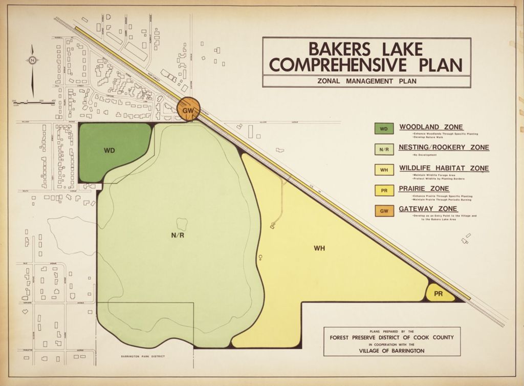 Miniature of Bakers Lake Comprehensive Plan, Zone Management