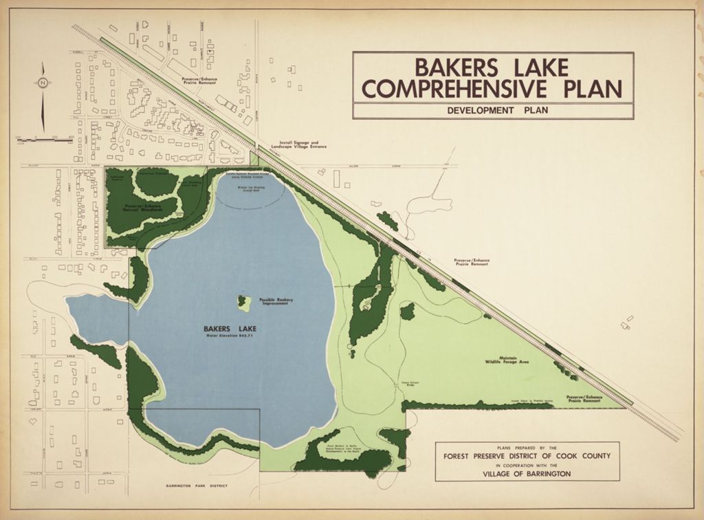 Miniature of Bakers Lake Comprehensive Development Plan