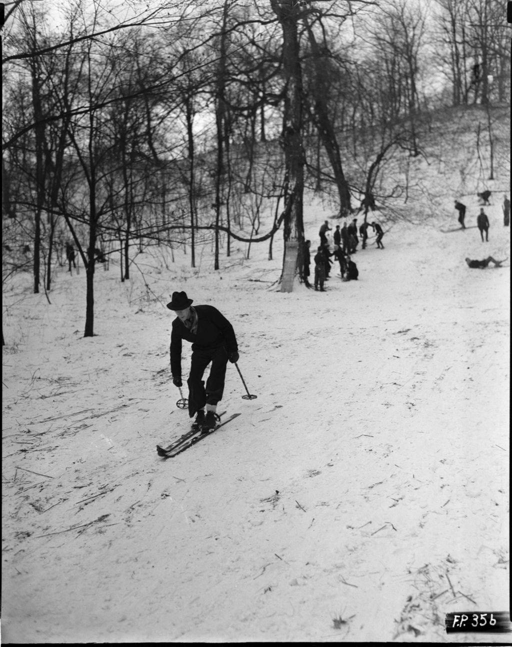 Miniature of Skiing