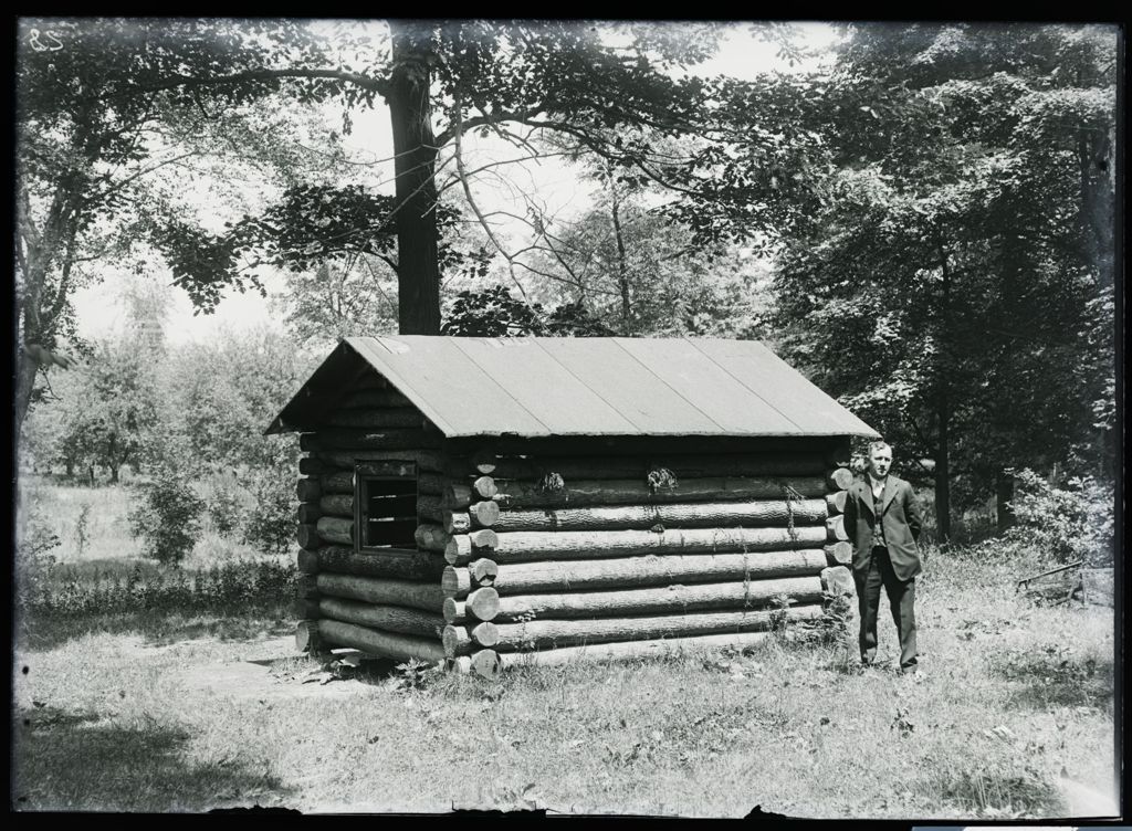 Log Cabin, Harms Woods