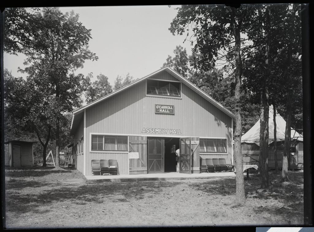 Miniature of O'Connall Hall assembly hall, Camp Reinberg