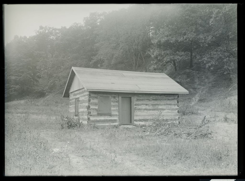 Miniature of Neuman log cabin, Swallow Cliff