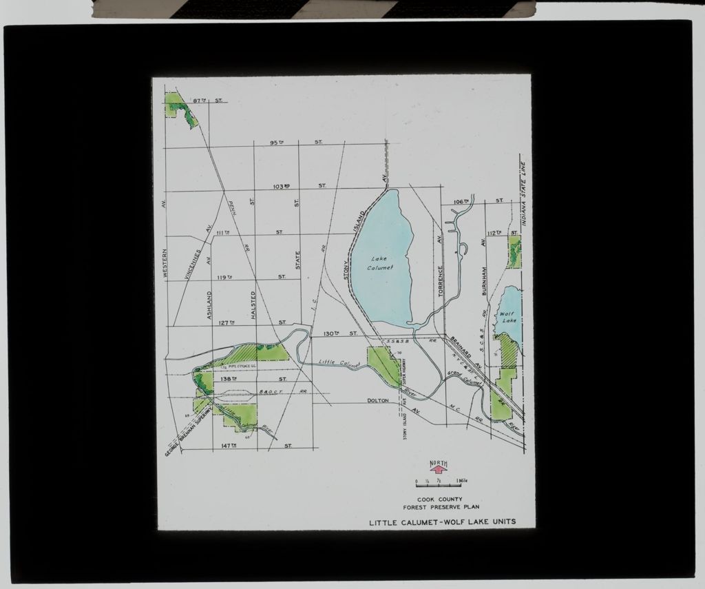 Miniature of Forest Preserve Maps and Foreign Parks: Little Calumet and Wolf Lake Units