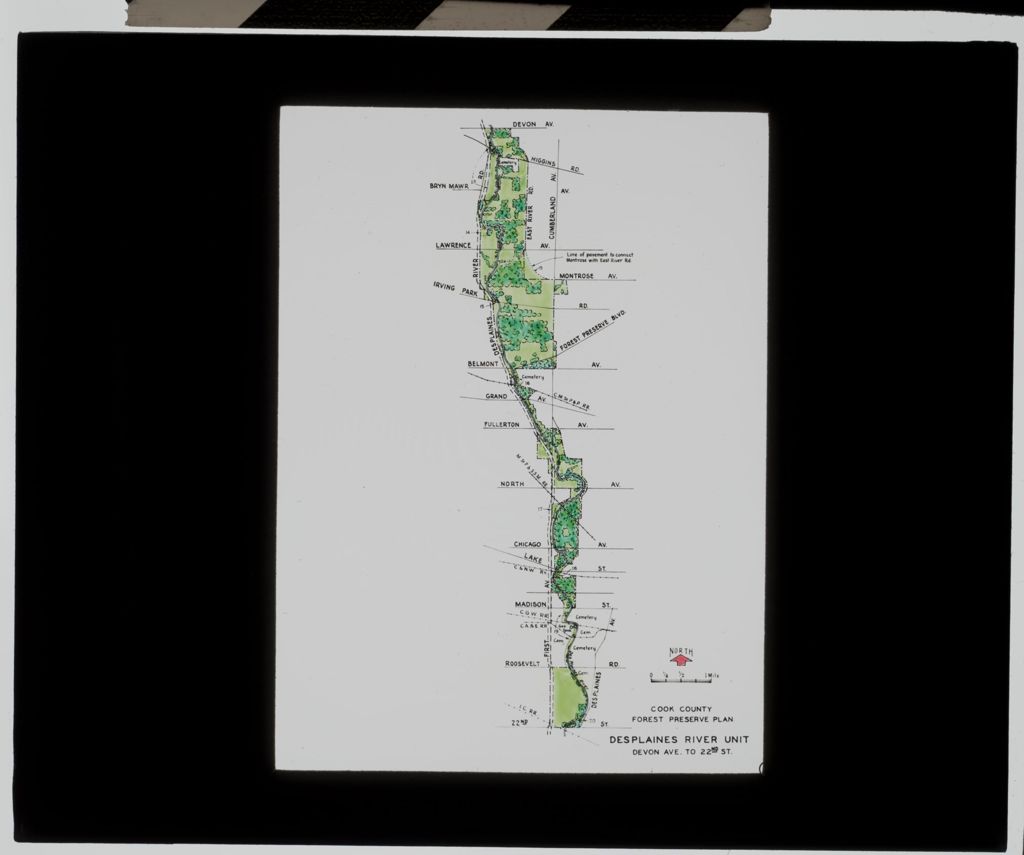 Miniature of Forest Preserve Maps and Foreign Parks: Des Plaines River Unit