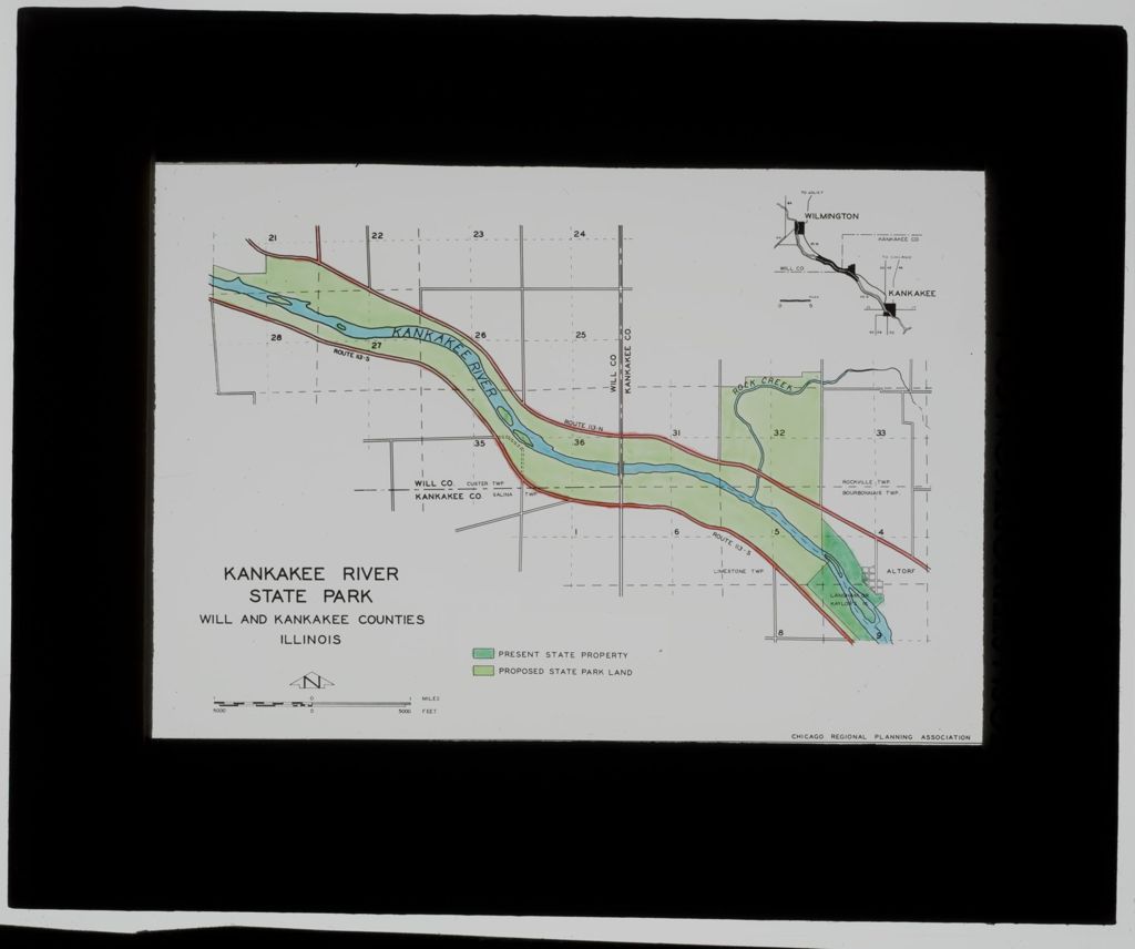 Miniature of Forest Preserve Maps and Foreign Parks: Kankakee River State Park