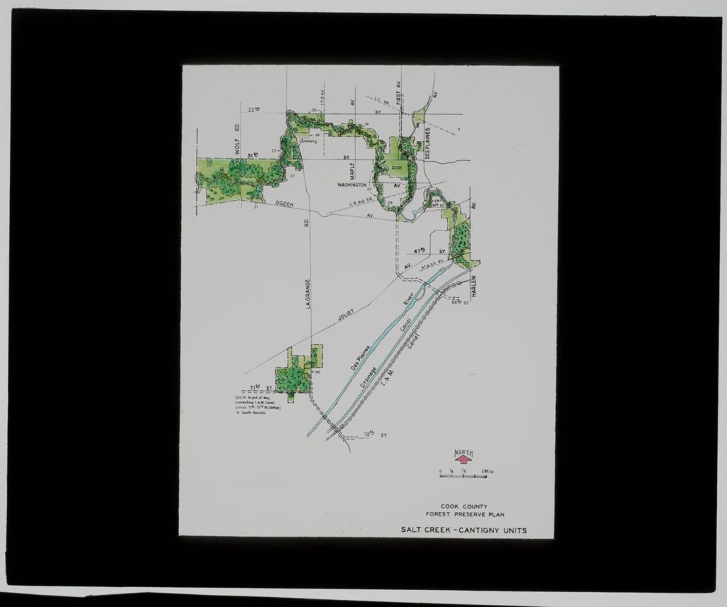 Miniature of Forest Preserve Maps and Foreign Parks: Salt Creek and Cantigny Units