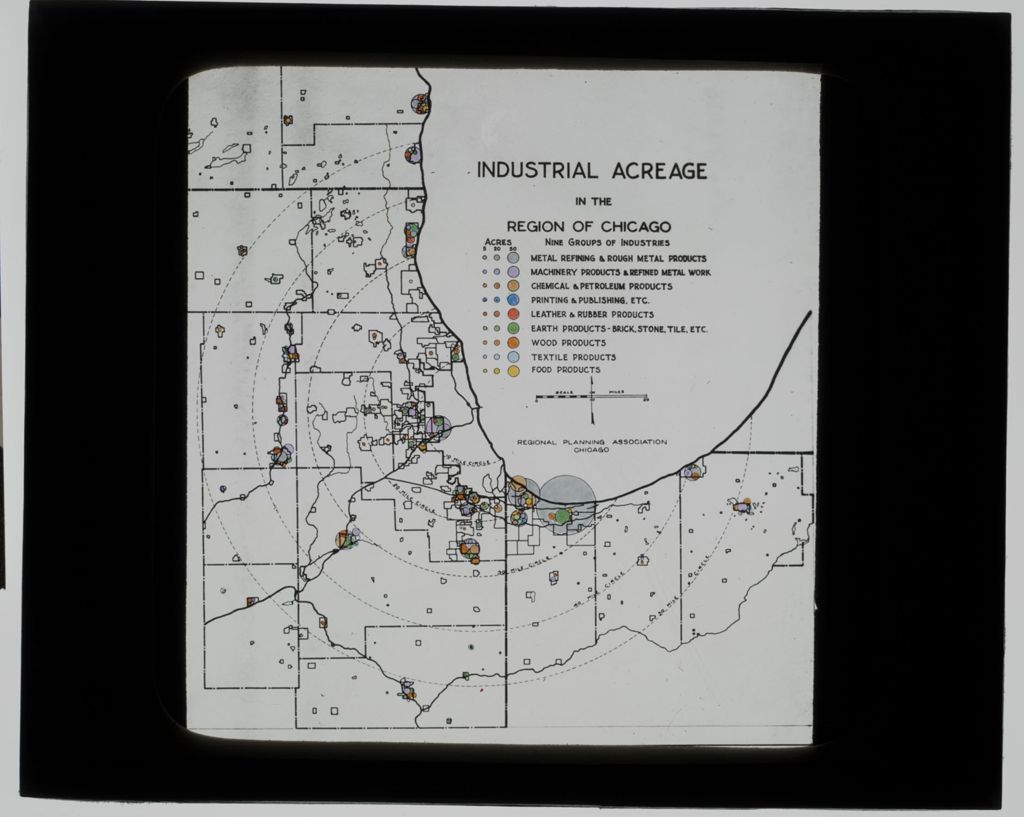 Miniature of Industrial Acreage in Chicago Region