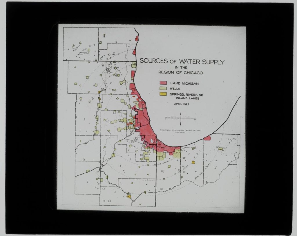 Miniature of Water Supply and Sewage Treatment: Sources of Water Supply in the Region of Chicago