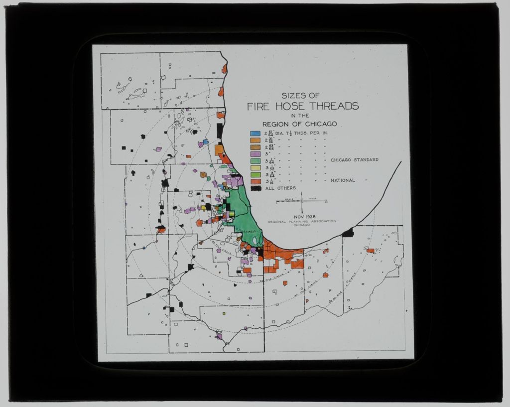 Miniature of Water Supply and Sewage Treatment: Sizes of Fire Hose Threads in the Region of Chicago