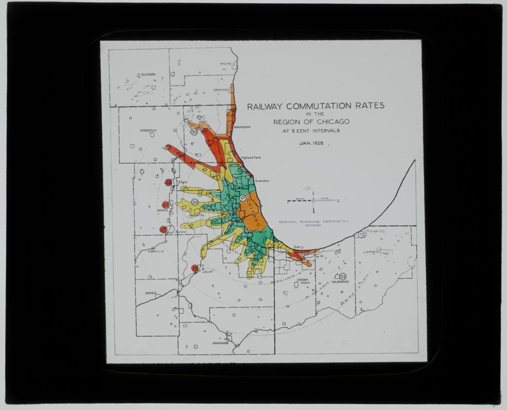 Railway Commutation Rates in the Region of Chicago