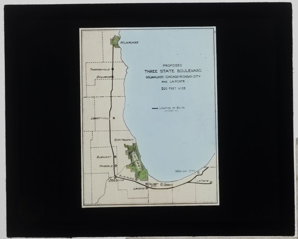 Miniature of Proposed Three State Boulevard